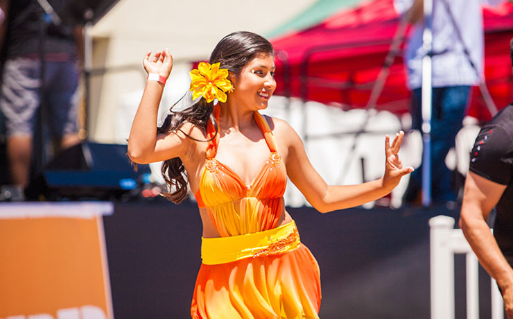 Community dance showcase dancers
