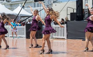 Community dance showcase dancers